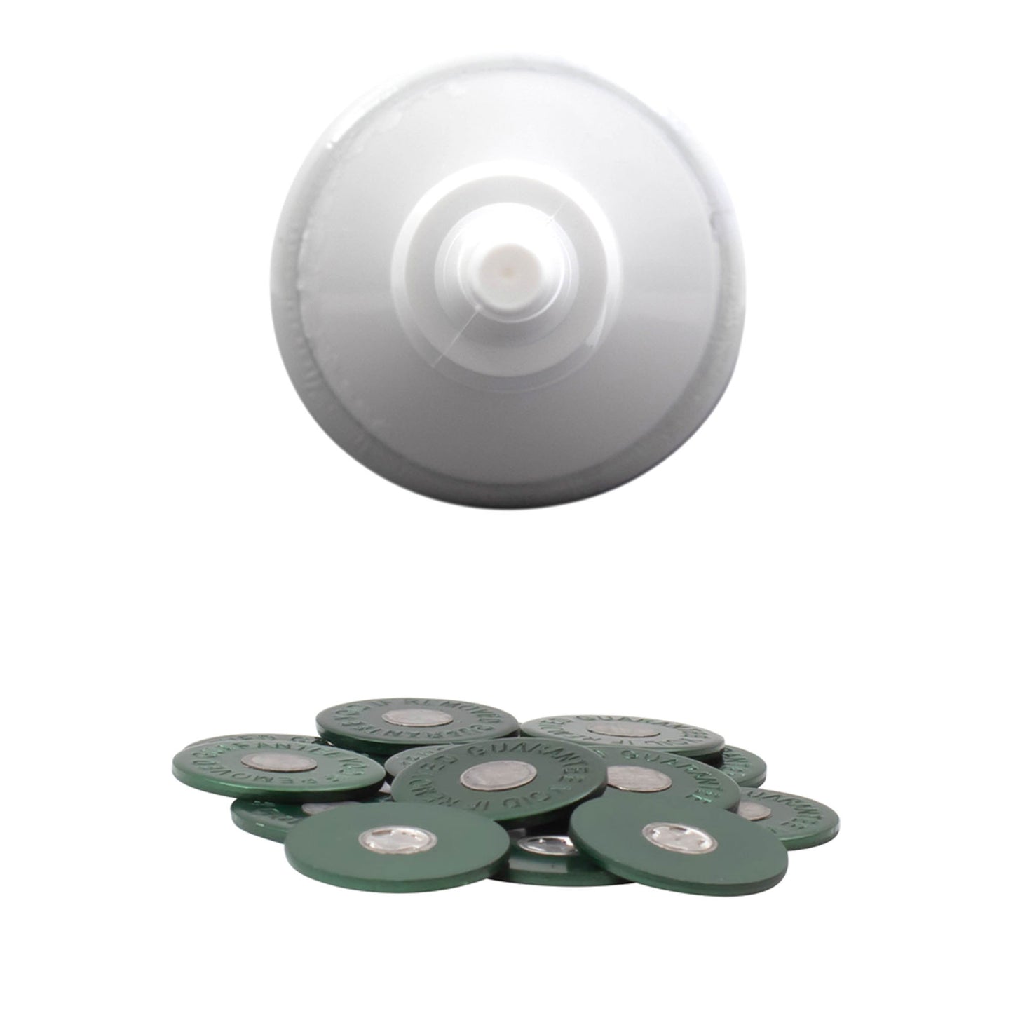 Brock Diesel Engine Heat Tabs with High Heat Adhesive - Guaranteed Accurate - Center Melts At 240-250F/115-121C - 100 Heat Tabs Per Tube