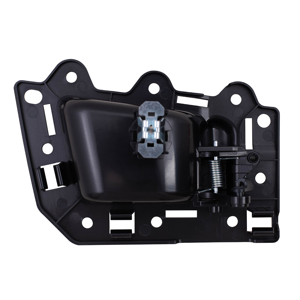 Inside Door Handle for 05-10 Jeep Grand Cherokee Drivers Rear Black w/ Housing