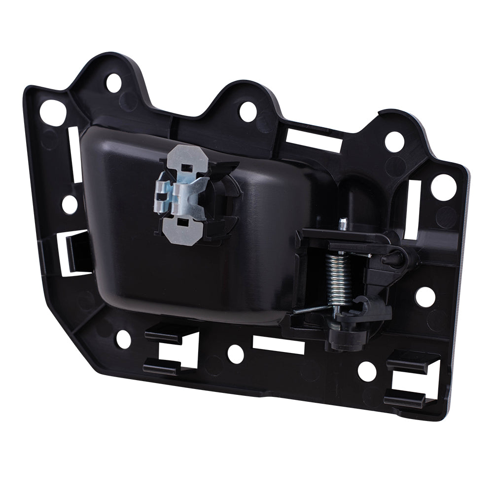 Inside Door Handle for 05-10 Jeep Grand Cherokee Drivers Rear Black w/ Housing
