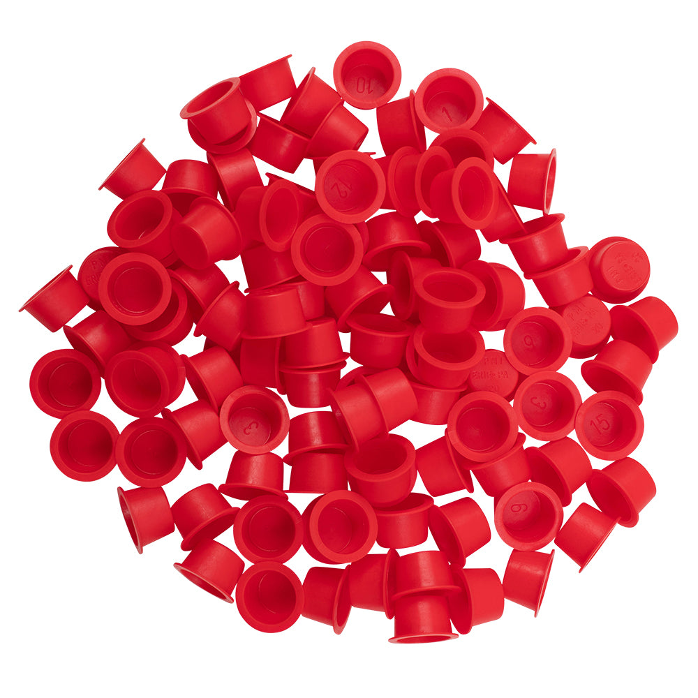 100 Piece Bag Transmission Caplug 08 type PMI-20 Cap Plug Transmission Fluid Output Tail Shaft Yolk Seal Filler for Auto Repair Shop DIY