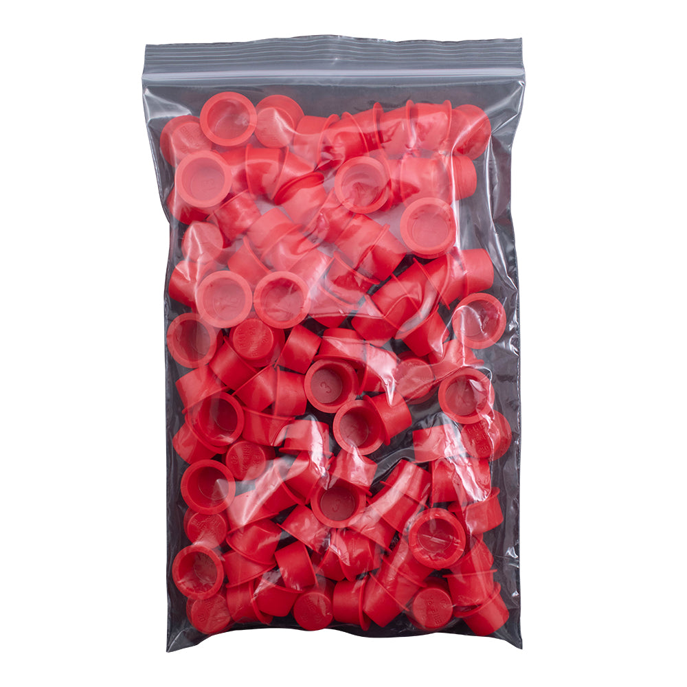 100 Piece Bag Transmission Caplug 08 type PMI-20 Cap Plug Transmission Fluid Output Tail Shaft Yolk Seal Filler for Auto Repair Shop DIY