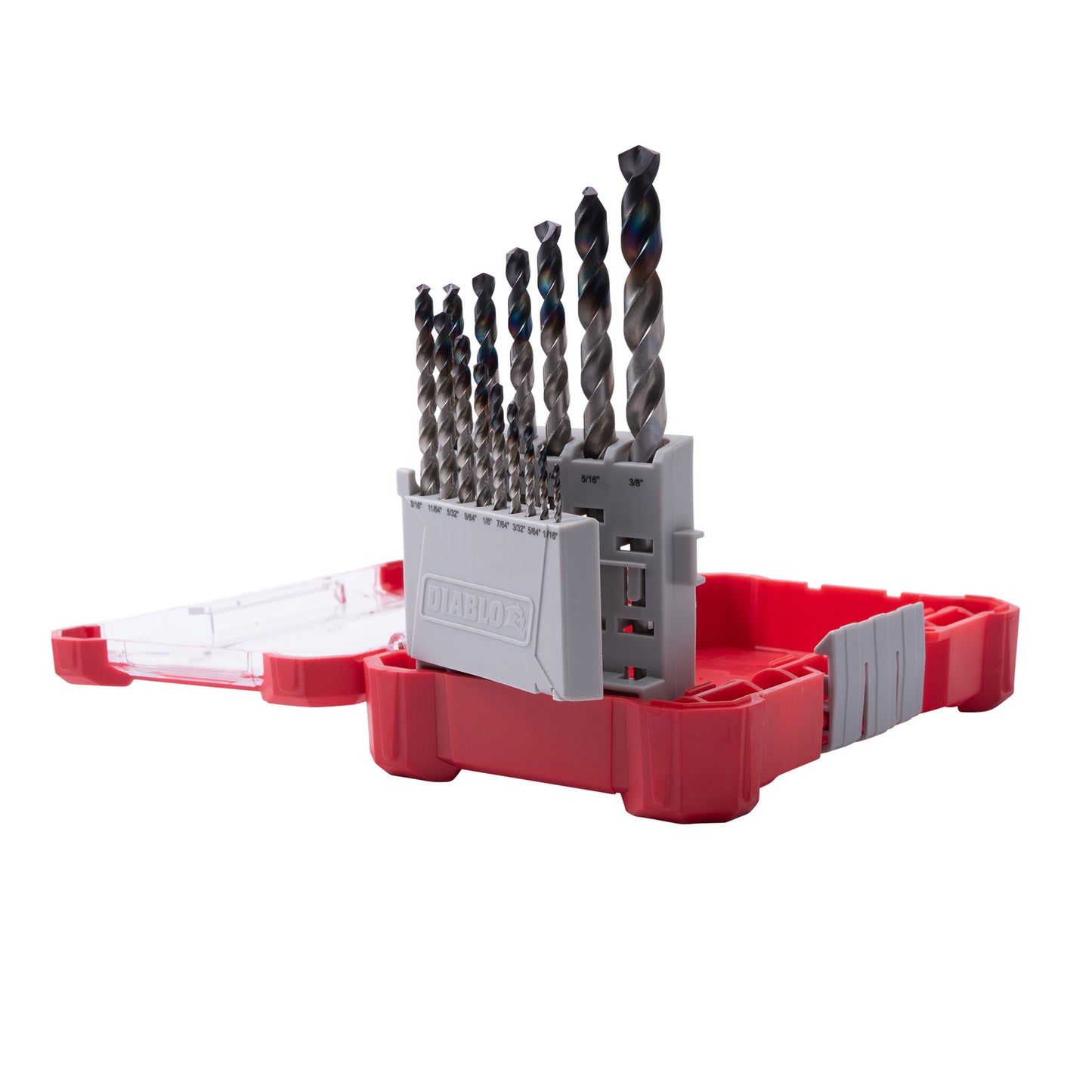 Diablo DMD-S15T Metal Demon Drill Bits Set for Mild, Hardened and Stainless Steels 15 Piece Set