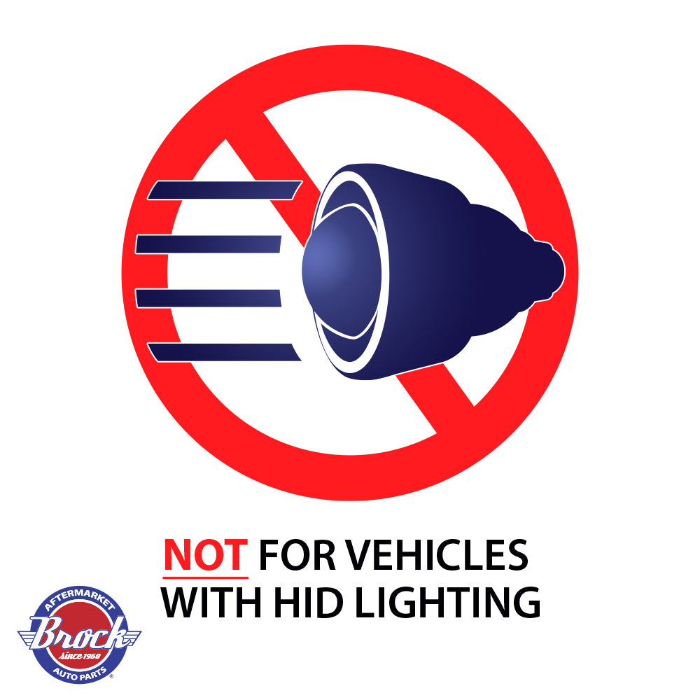 Brock Replacement Passengers Halogen Headlight Headlamp Compatible with 3 BN8P510K0D