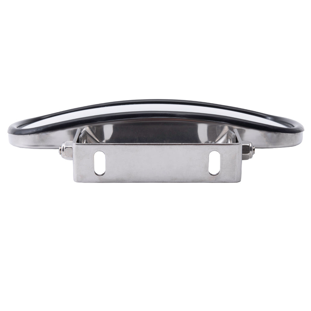 Brock Replacement Driver and Passenger Universal Over Door Stainless Steel 4 x 8.5 Convex Mirrors