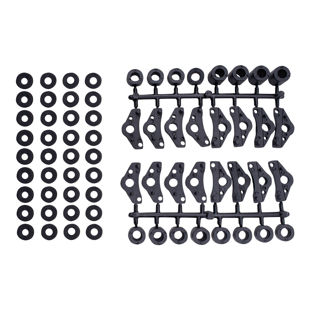 Brock Replacement Universal Electric Power Window Regulator Spal Type Conversion Kit for 4- Door Pickup SUV Van Car