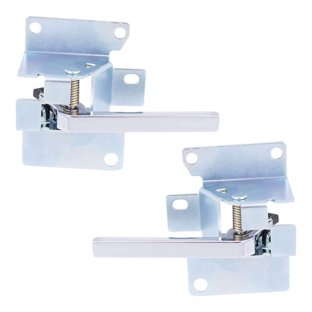 Brock Replacement Driver and Passenger Inside Inner Door Handles Compatible with Pickup Truck SUV 22071936 22071935