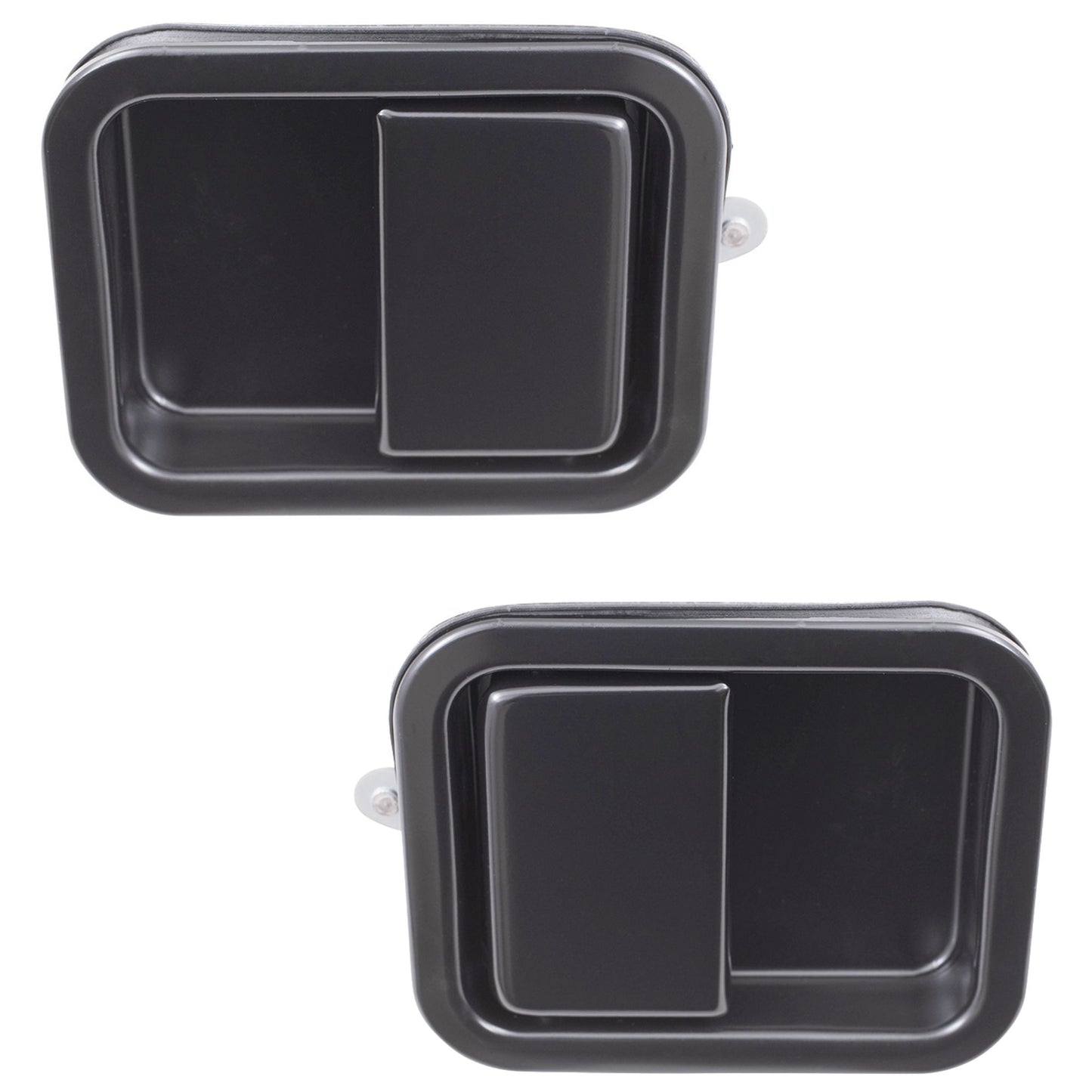 Brock Replacement Driver and Passenger Outside Outer Door Handles Compatible with 55176382AB 55176382AD
