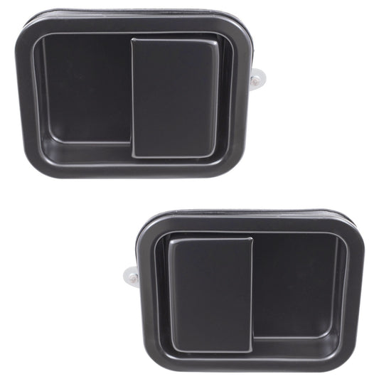 Brock Replacement Driver and Passenger Outside Outer Door Handles Compatible with 55176382AB 55176382AD