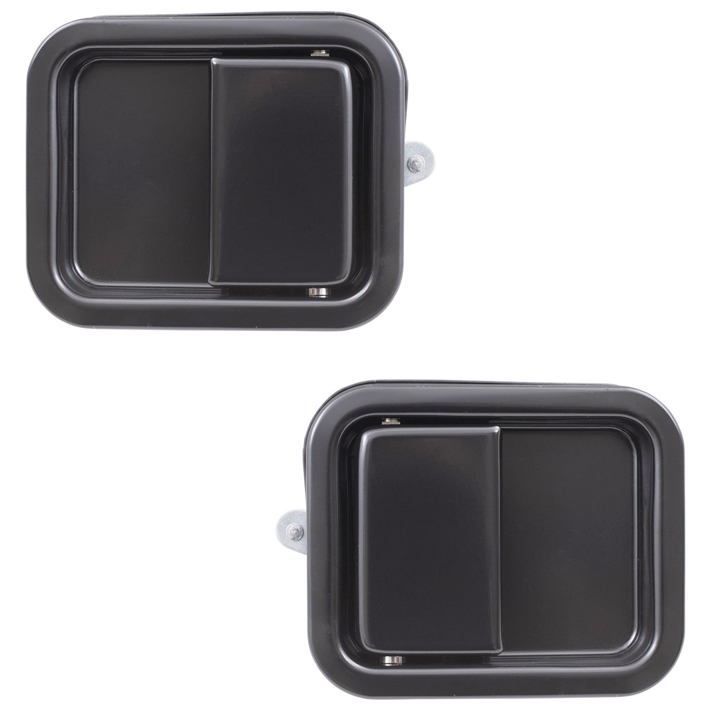 Brock Replacement Driver and Passenger Outside Outer Door Handles Compatible with 55176382AB 55176382AD