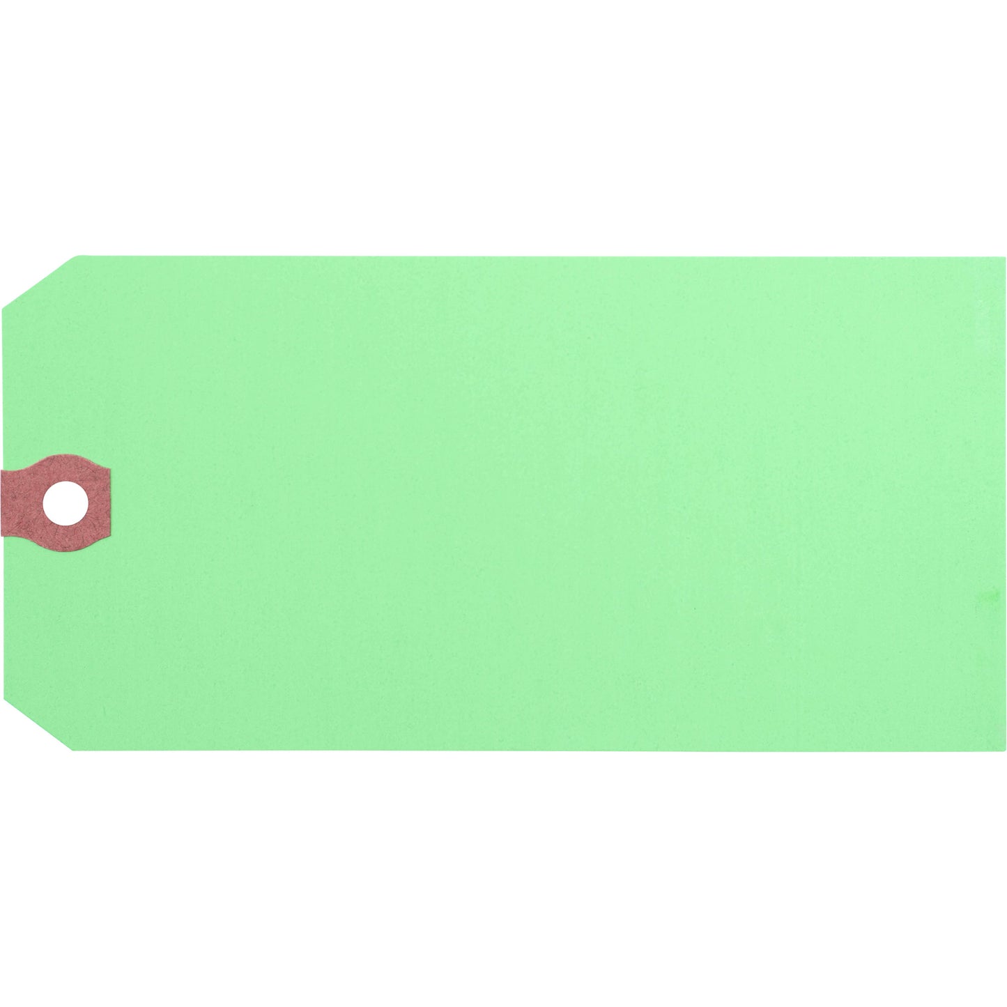 ‘CORE’ Parts Tag - 5 3/4 Inch x 2 7/8 Inch Bright Green Heavy Card Stock With Reinforced Eyelet - 250 Tags Per Box