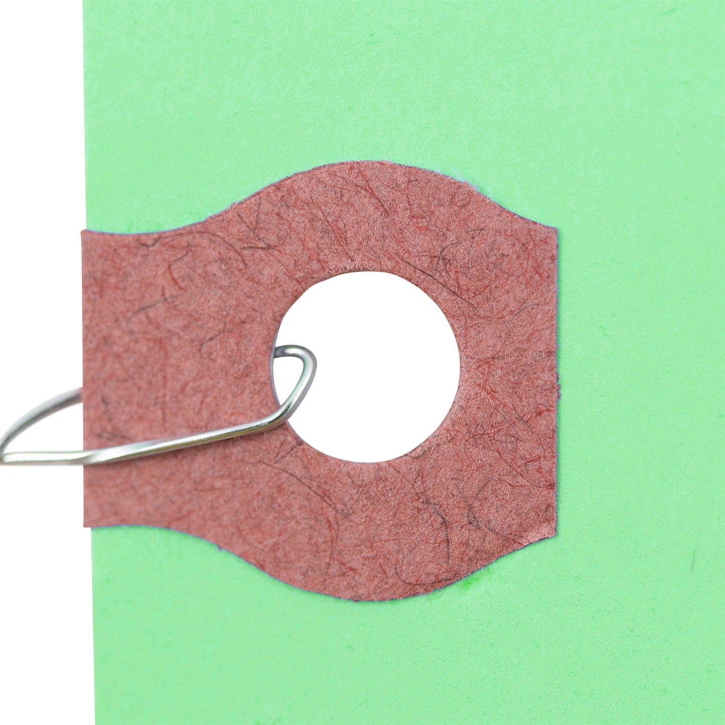 ‘CORE’ Parts Tag With Wire Attached - 5 3/4 Inch x 2 7/8 Inch Bright Green Heavy Card Stock With Reinforced Eyelet- Includes Pen - 250 Tags Per Box