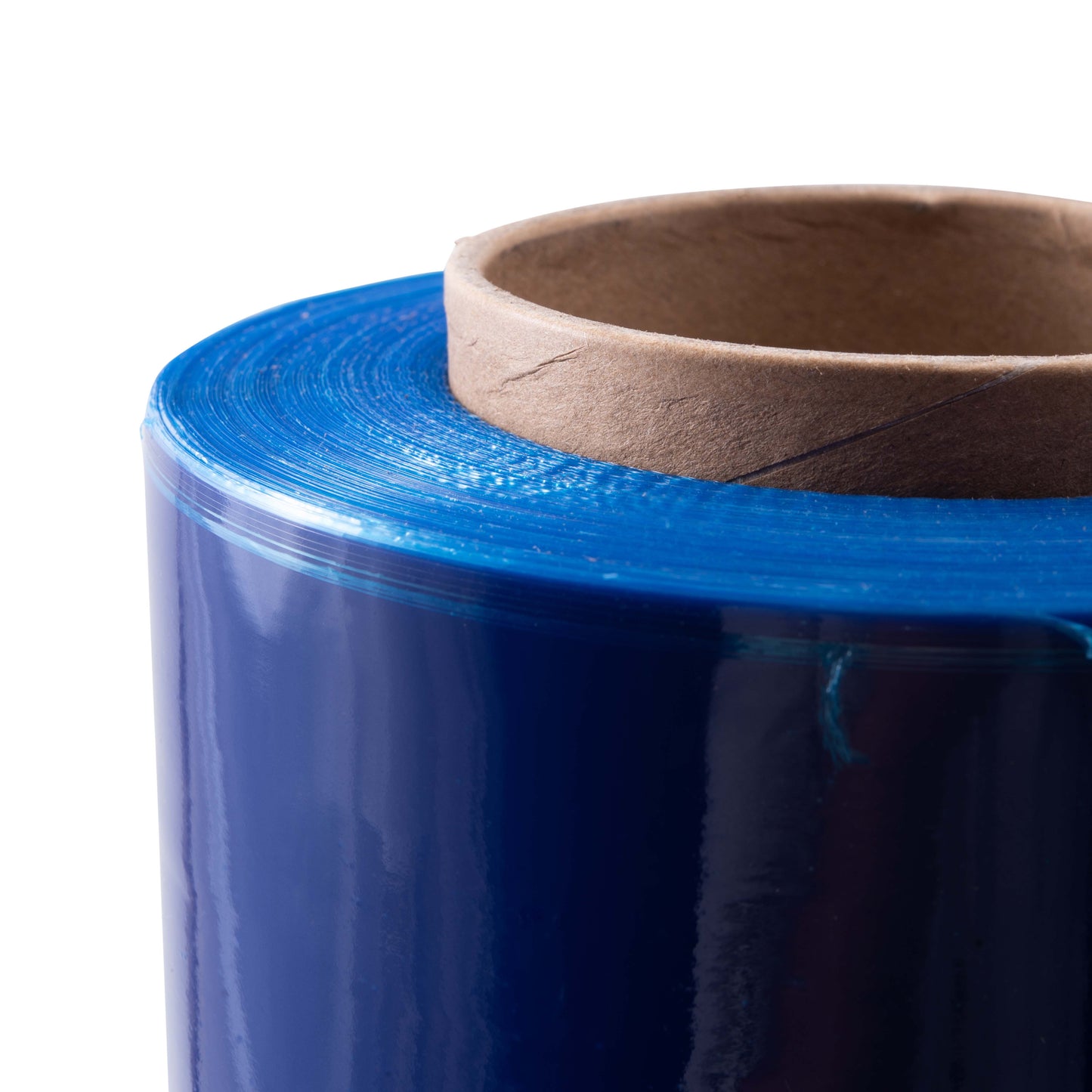 Industrial Strength Stretch Wrap Film - 18 Inch X 1500 Feet (46cm X 457m) 80 Gauge - 3 Inch Core - Blue - 4 Rolls/Case
