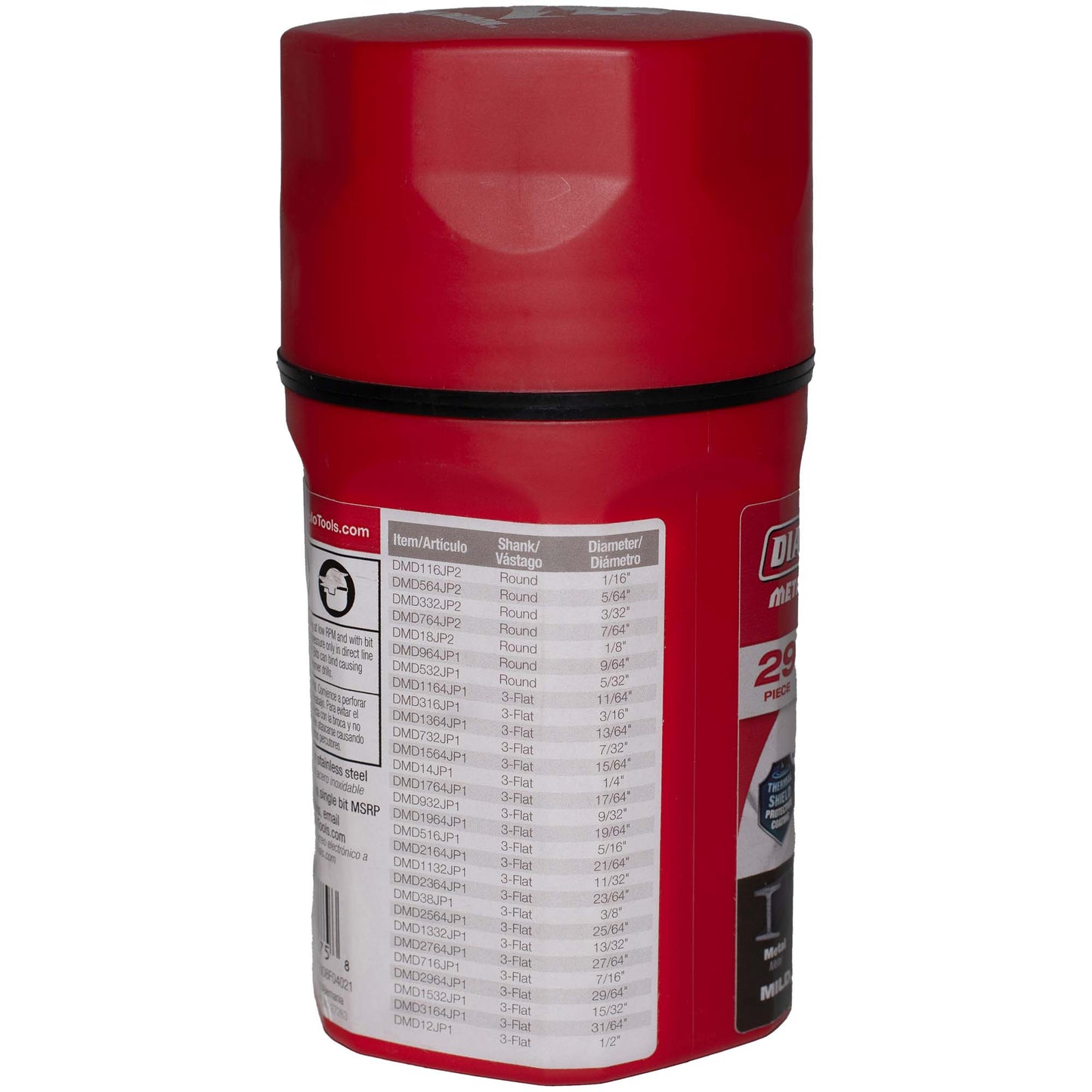 Diablo Mild & Stainless-Steel Drill Bits 29 Piece Set