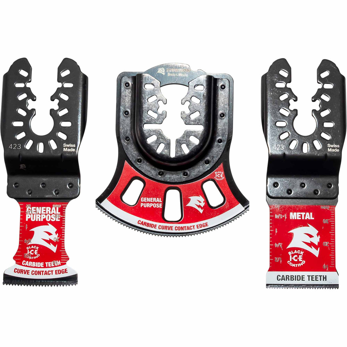 Diablo Universal Fit Carbide Oscillating Blade 3 Piece Set