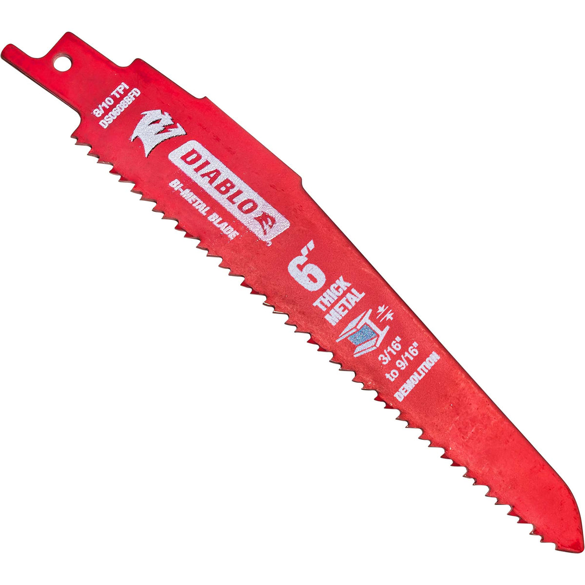 Diablo Bi-Metal Reciprocating Blade for Demolition 6 pc Set