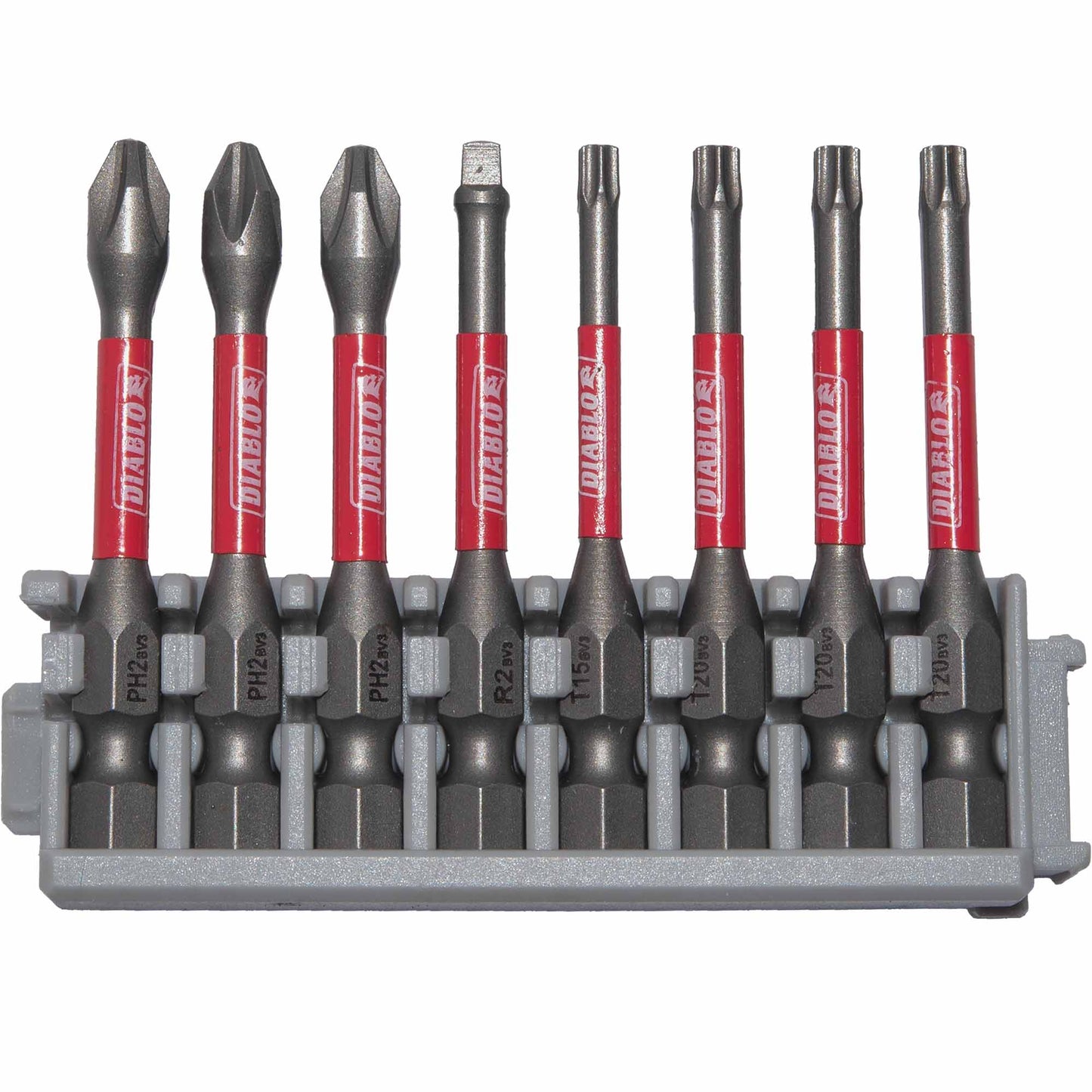 Diablo DSC-S14 High-Performance Magnetic Screwdriving Bits Assorted Sizes 14 Piece Set