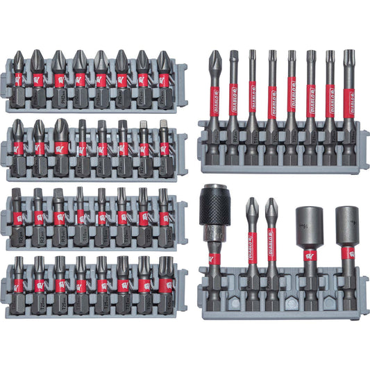 Diablo DSC-S45 High-Performance Magnetic Screwdriving Bits Assorted Sizes 45 Piece Set