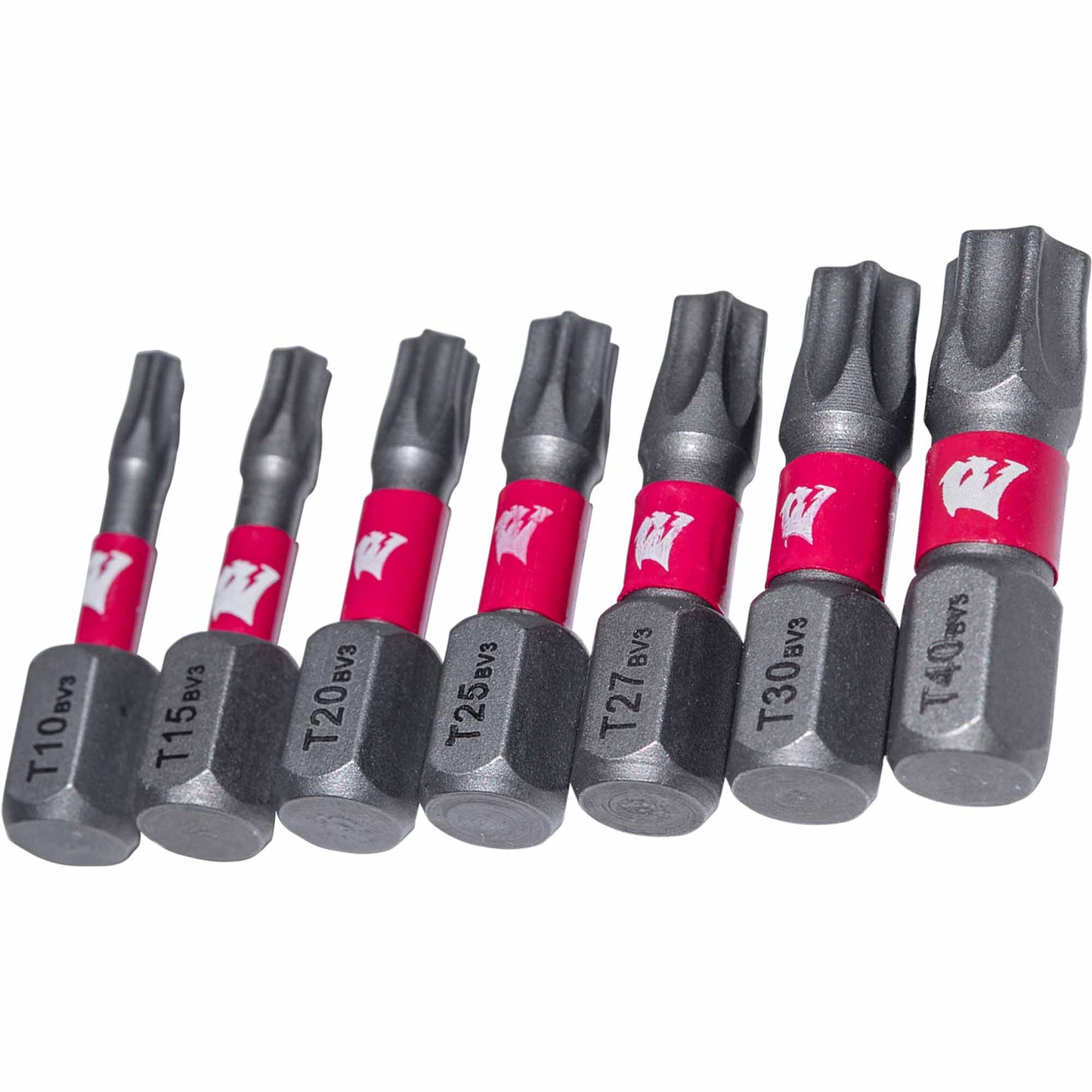 Diablo DTV1-S7 Driver Torx Bits 1/4 Inch Hex x 1 Inch Long Includes T10, T15, T20, T25, T27, T30 and T40 7 Piece Set