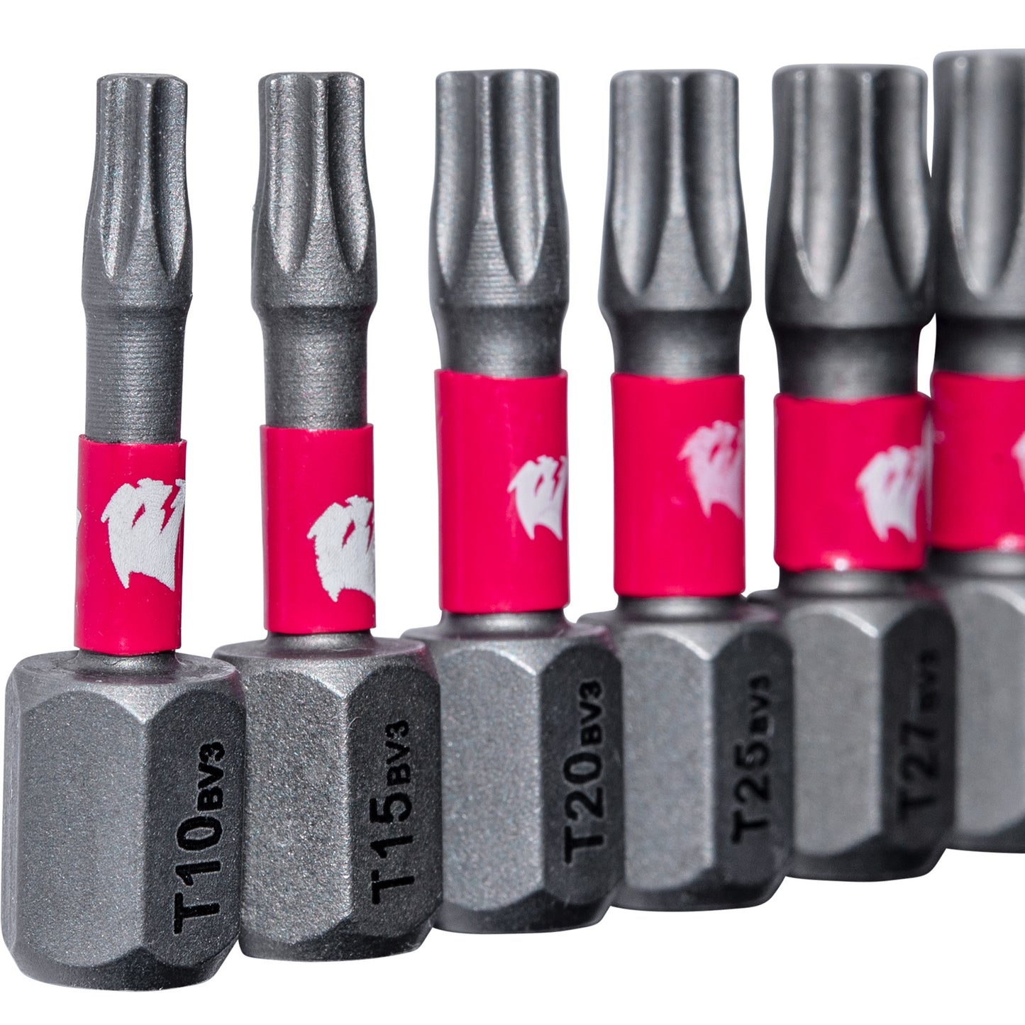 Diablo DTV1-S7 Driver Torx Bits 1/4 Inch Hex x 1 Inch Long Includes T10, T15, T20, T25, T27, T30 and T40 7 Piece Set