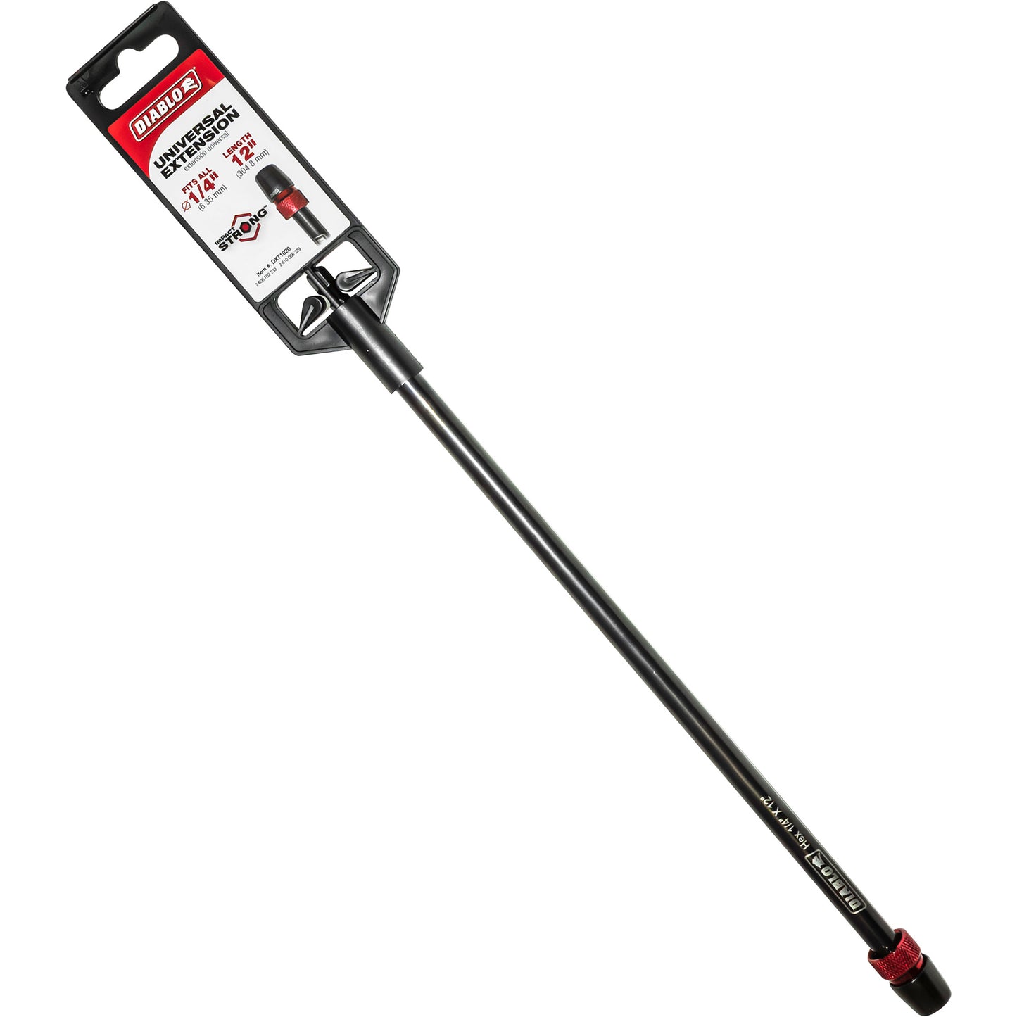 Diablo 1/4 Inch x 12 Inch Universal Extension for Drills