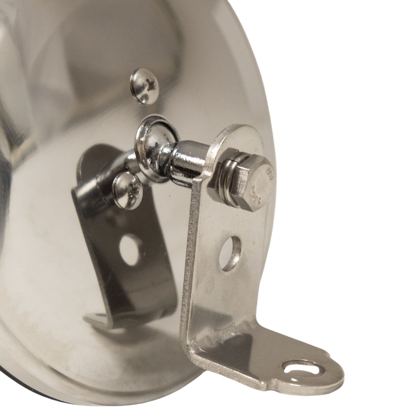 Brock Replacement Universal Convex Side Mirror 5" Stainless Steel with Bracket