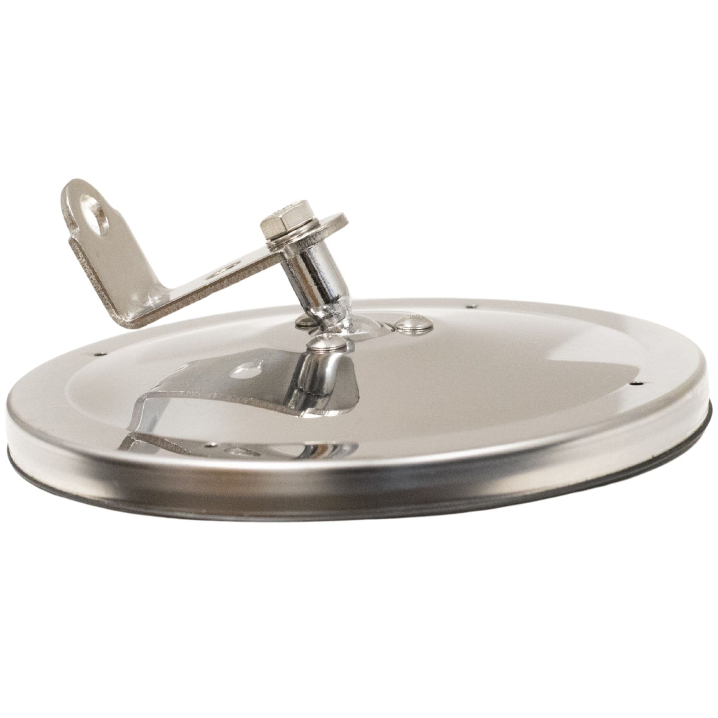 Brock Replacement Universal Convex Stainless Steel 6" Side Mirror with Bracket