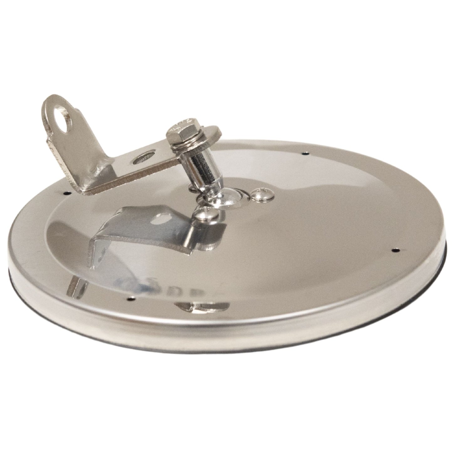 Brock Replacement Universal Convex Stainless Steel 6" Side Mirror with Bracket