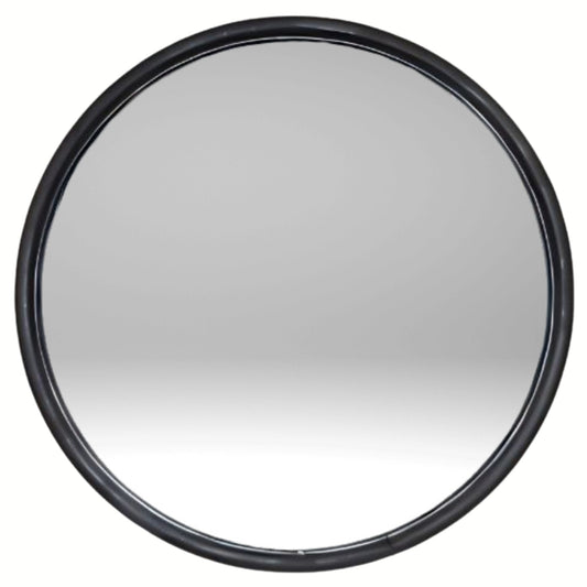 Brock Replacement Universal Convex Stainless Steel 7" Round Side Mirror with L Bracket