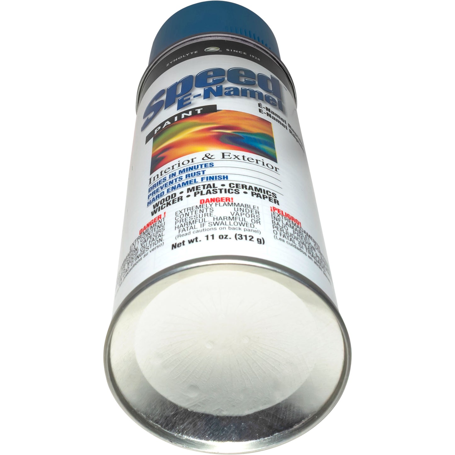 Zynolyte Speed E-Namel Z471 Fast Drying Enamel Spray Paint Royal Blue 11 oz Can Case of 12