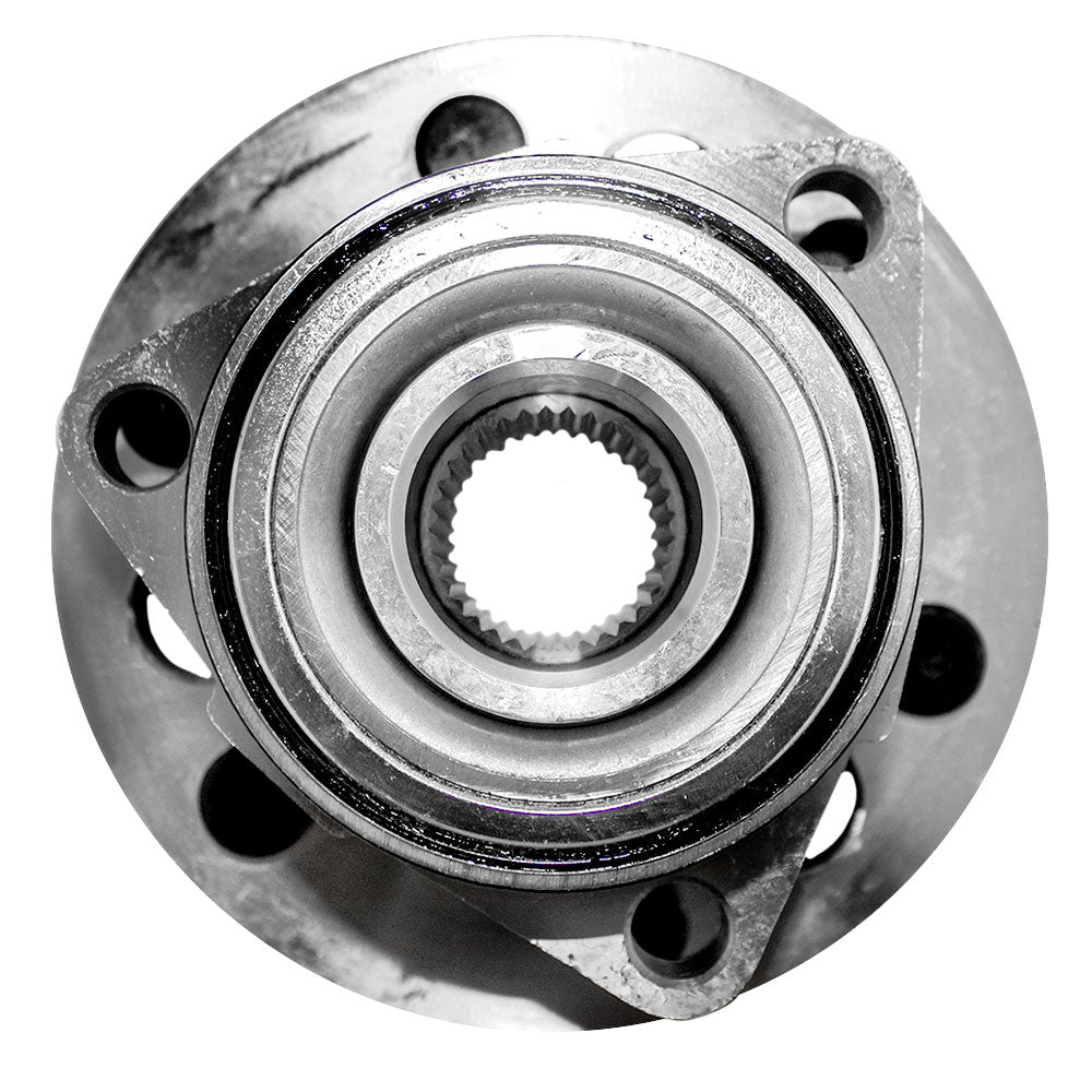 Brock Replacement Front Hub and Wheel Bearing Assembly Compatible with Blazer Suburban Yukon K1500 K2500 Pickup Truck 15693437