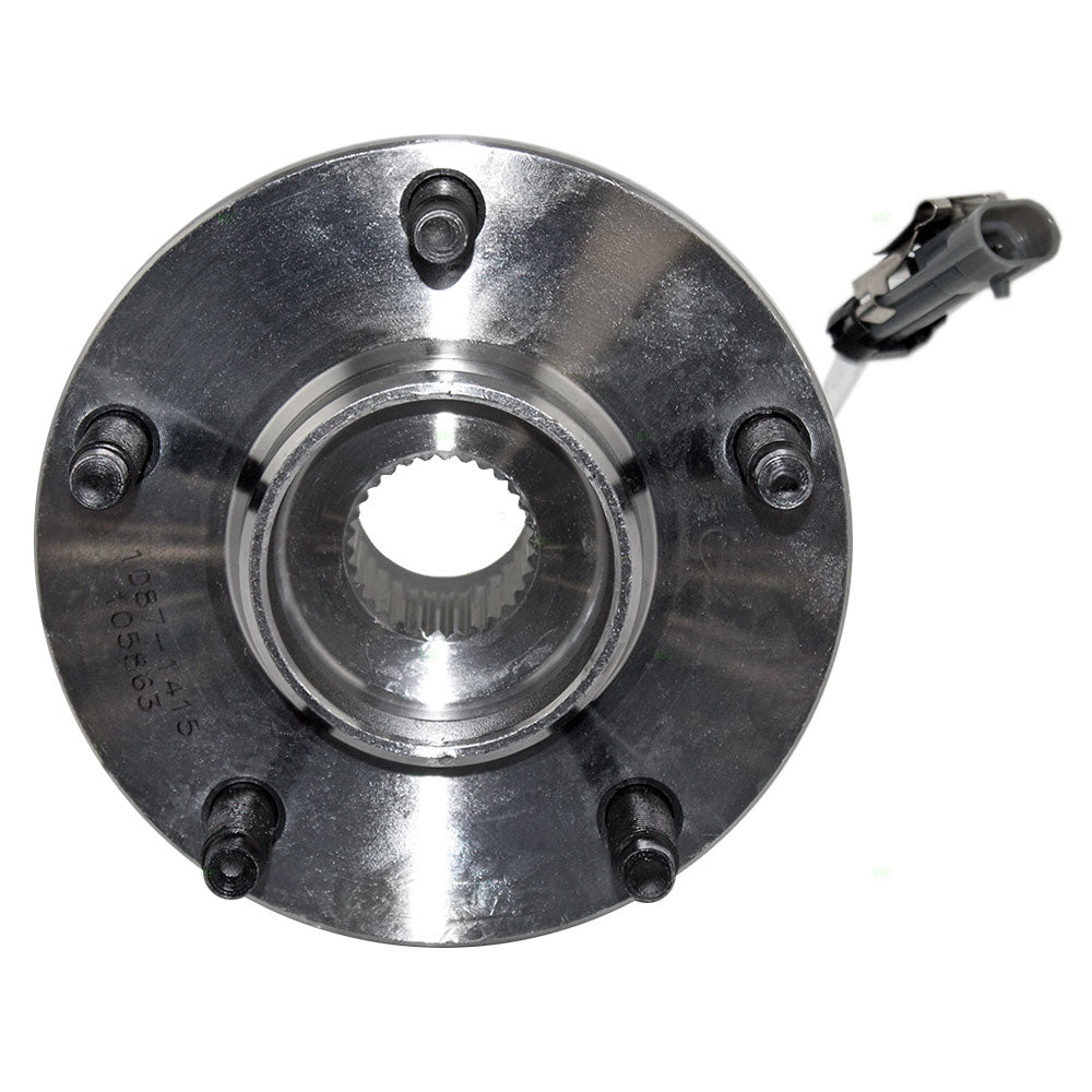 Brock Replacement Rear Hub and Wheel Bearing Assembly Compatible with Corvette XLR XLR-V 88967288