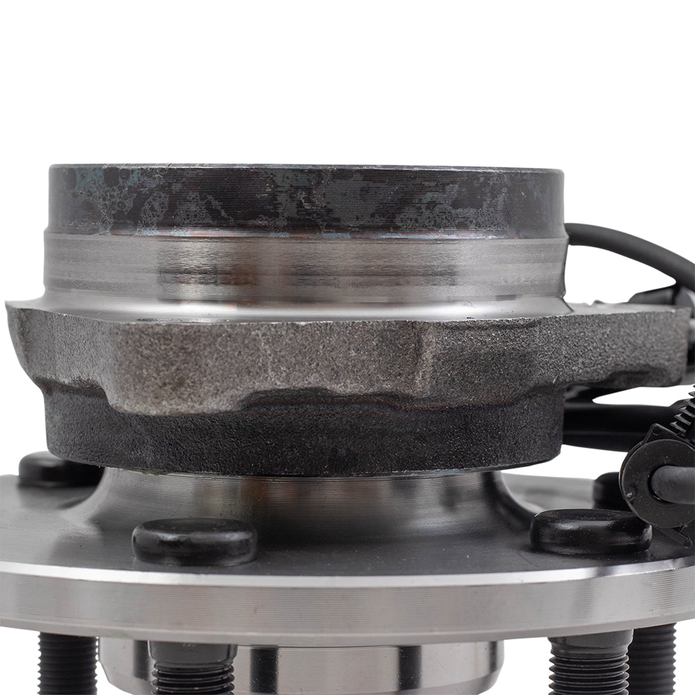 Brock Replacement Set Front Hubs and Wheel Bearings Compatible with 99-07 Silverado Sierra 1500 Pickup Truck 4-Wheel Drive with 6 lug wheels