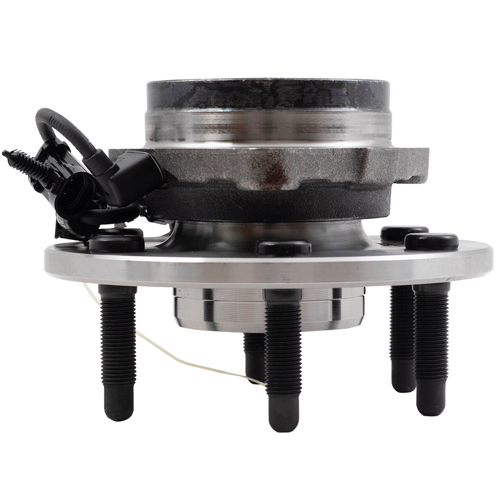 Brock Replacement Front Hub and Wheel Bearing Assembly Compatible with 99-07 Silverado Sierra 1500 Pickup Truck 4-Wheel Drive with 6 lug wheels