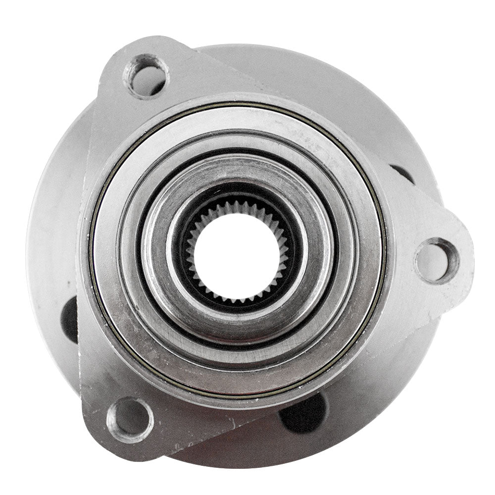 Brock Replacement Front Hub and Wheel Bearing Assembly Compatible with Cobalt G5 Ion 4 Lug Wheel without ABS 22701520