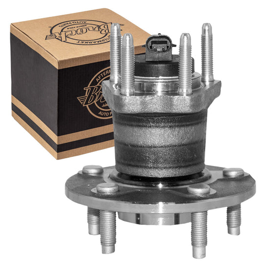 Brock Replacement Rear Hub and Wheel Bearing Assembly Compatible with G6 Aura HHR SS Malibu/ Malbu Maxx with ABS 15798483