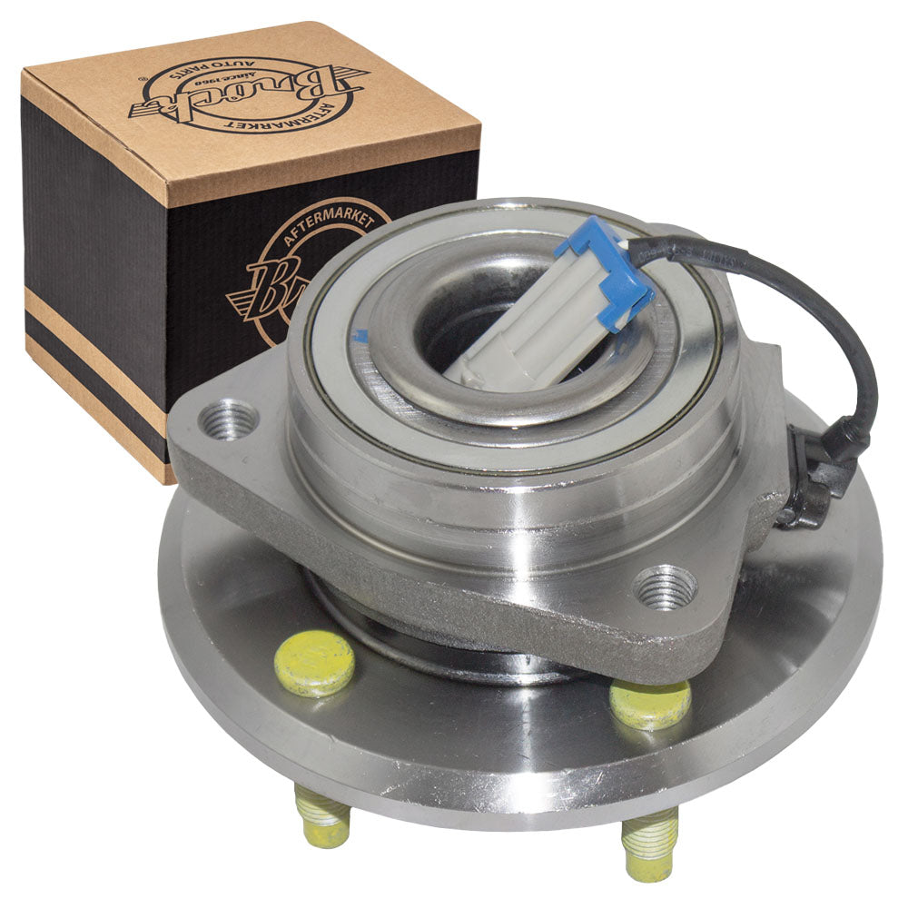 Brock Replacement Front Hub and Wheel Bearing Assembly Compatible with Captiva Sport Equinox Torrent Vue XL-7