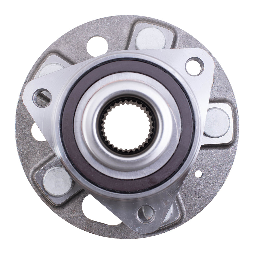 Brock Replacement Front Hub and Wheel Bearing Assembly Compatible with 2010-2016 Equinox Terrain 13589507