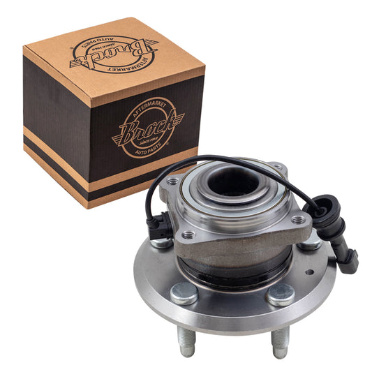 Brock Replacement Rear Hub and Bearing Assembly Compatible with 2010-2017 Equinox Terrain 2013-2017 Terrain Denali