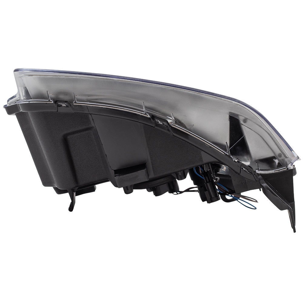 Brock Headlight fits 2007-2014 GMC Yukon & Yukon XL Driver Halogen Headlamp Assembly