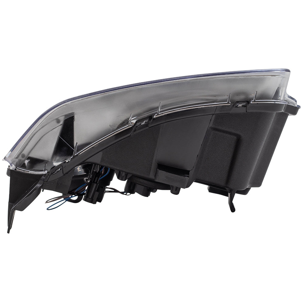 Brock Headlight fits 2007-2014 GMC Yukon/ Yukon XL Passenger Halogen Headlamp Assembly