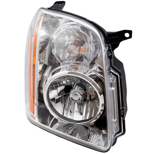 Brock Headlight fits 2007-2014 GMC Yukon/ Yukon XL Passenger Halogen Headlamp Assembly