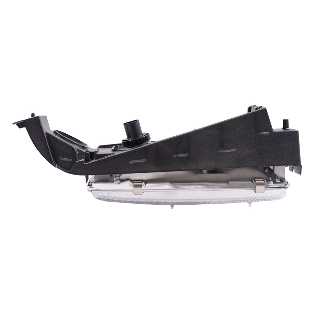 Brock Replacement Driver and Passenger Set Headlights Compatible with 1991-1996 Caprice Roadmaster Wagon 16519235 16519236