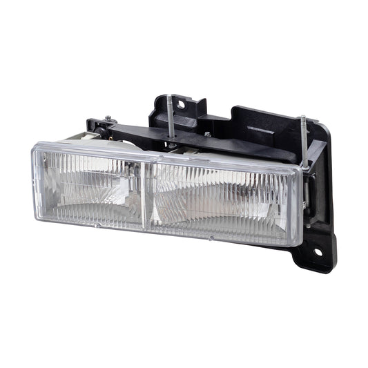 Brock Composite CAPA Headlight fits 1990-2002 GMC Chevy Pickup Driver Lamp Assembly
