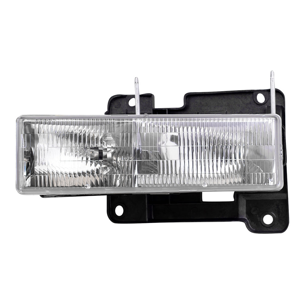 Brock Composite CAPA Headlight fits 1990-2002 GMC Chevy Pickup Driver Lamp Assembly