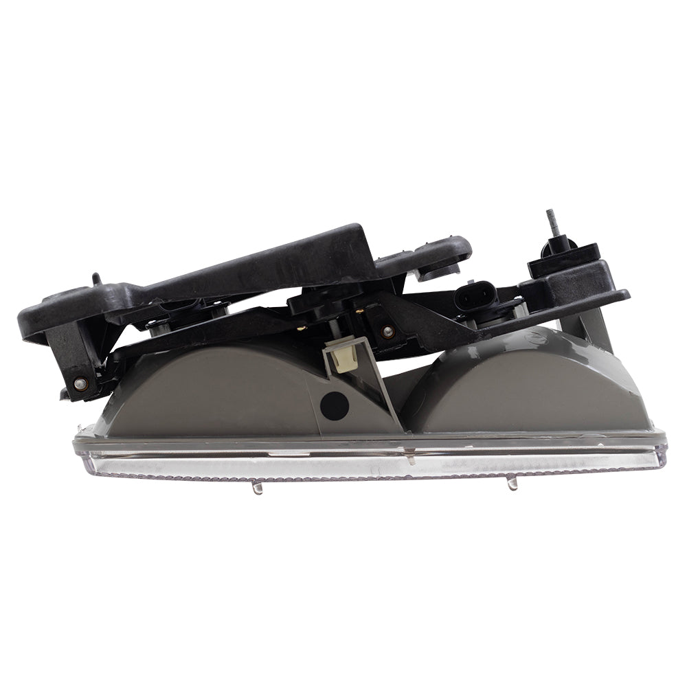 Brock Composite Headlight fits 1990-2002 GMC Chevy Pickup Driver Side Lamp Assembly