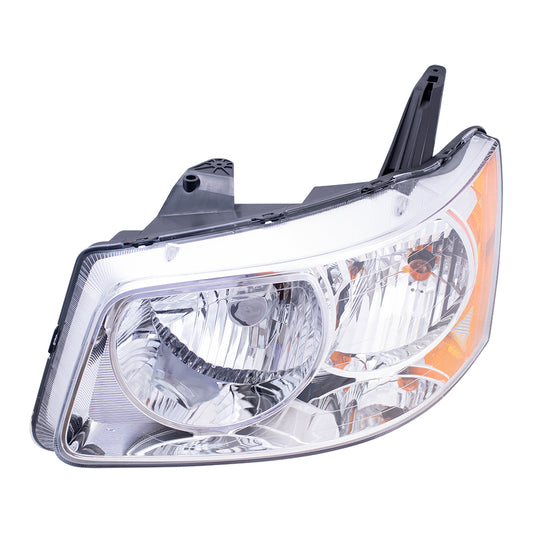 Brock Headlight fits 2006-2009 Pontiac Torrent Driver Side Headlamp Housing Assembly