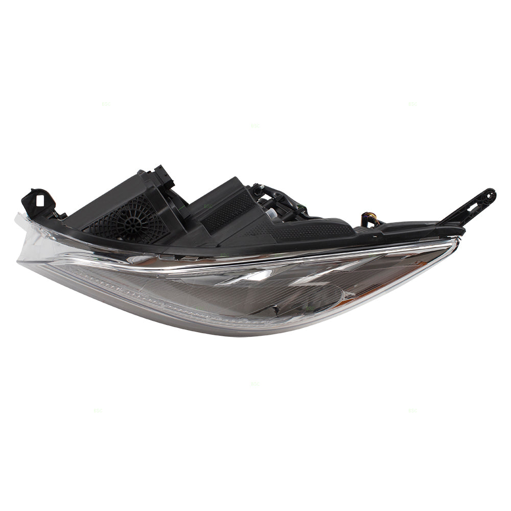 Brock Replacement Driver and Passenger Set Halogen Headlights Compatible with 2011 2012 2013 Regal 22794767 22794766