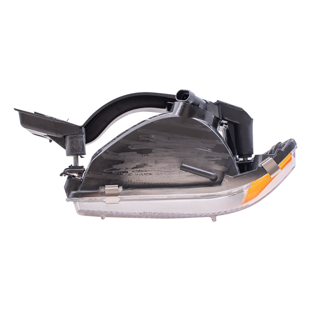 Brock Replacement Passenger Side Halogen Combination Headlight Assembly Compatible with 1995-1997 Blazer 16525162