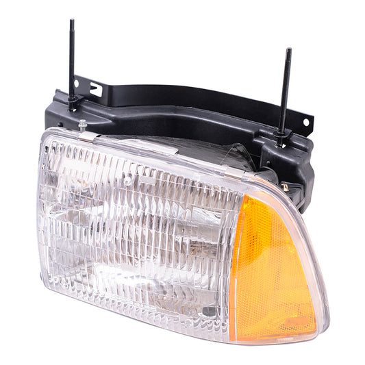 Driver Side Halogen Combination Headlight Assembly for 1995-1997 Blazer
