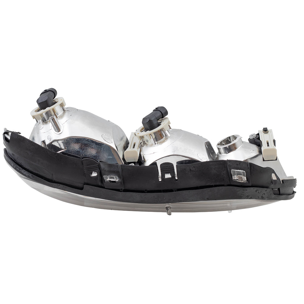 Brock Passenger Side Halogen Combination Headlight Assembly fits 1997-2003 Malibu.